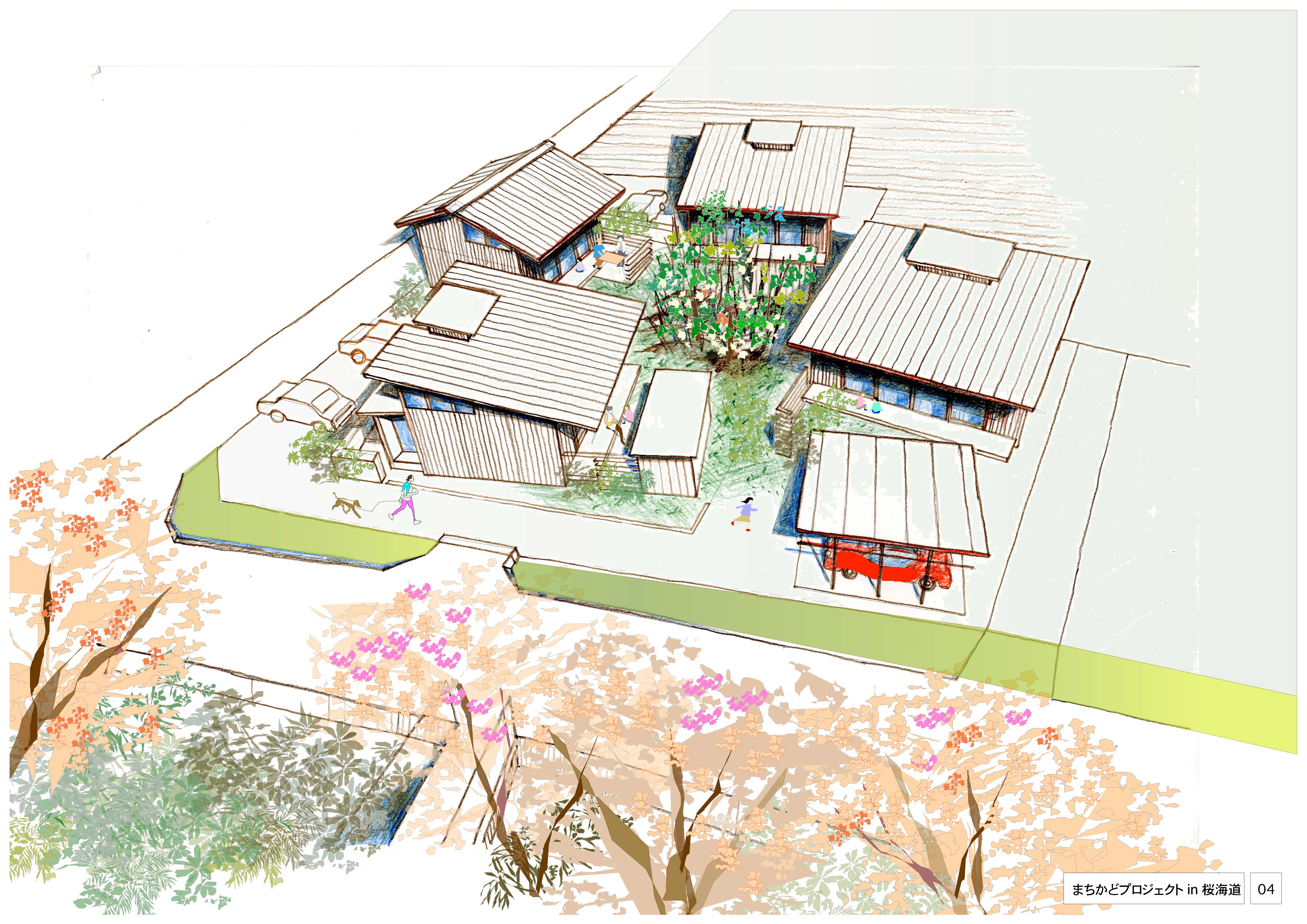 五条川沿いの桜並木